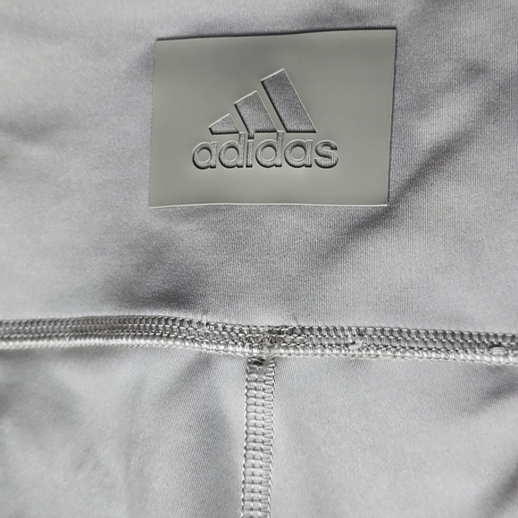 Adidas Aeroready Women's Tan High-Waisted Leggings Size L Running - Picture 11 of 15